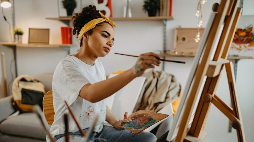 How do music and art help with stress?