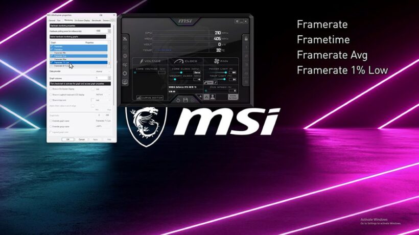 Unlocking CPU Temperature Monitoring with MSI Afterburner: A Gamer’s Guide
