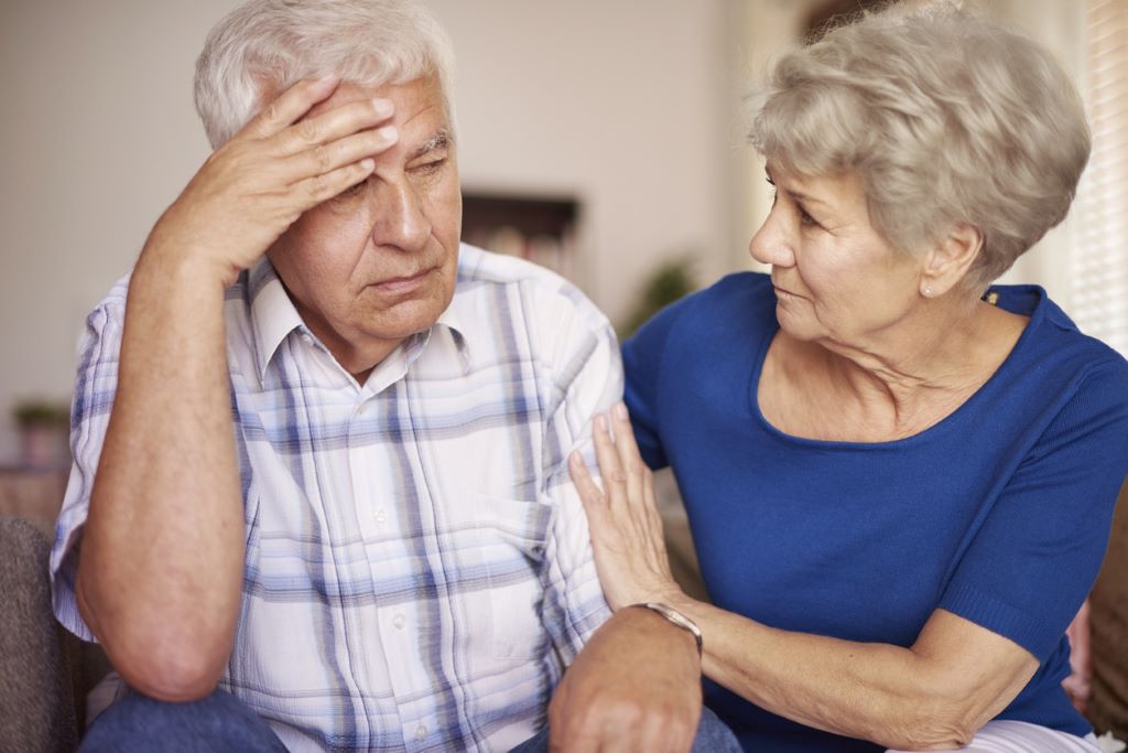 How can I help my elderly parent with anxiety?