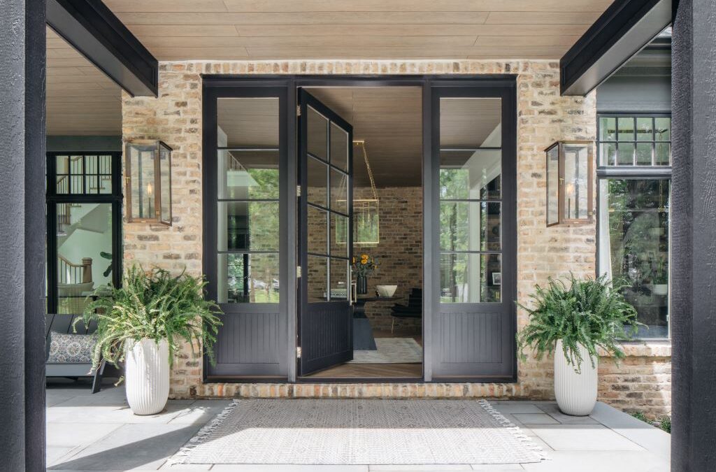 What is the most popular front door style?