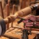 What is the history of woodturning