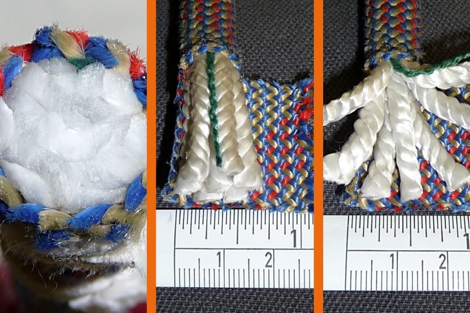 What is the difference between static and dynamic ropes