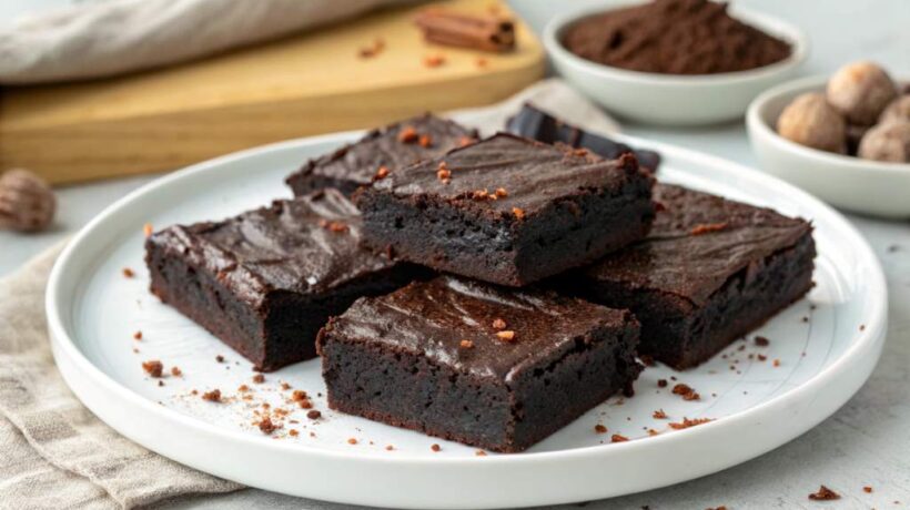 How About a Dark and Delicious Treat? Check Out Black Garlic Brownies!