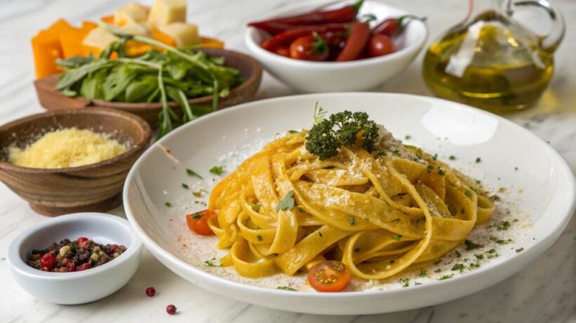 Need a Gourmet Topping? Elevate Dishes With the Cured Egg Yolk Pasta Technique!