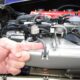 Failing knock sensor on engine timing nissan