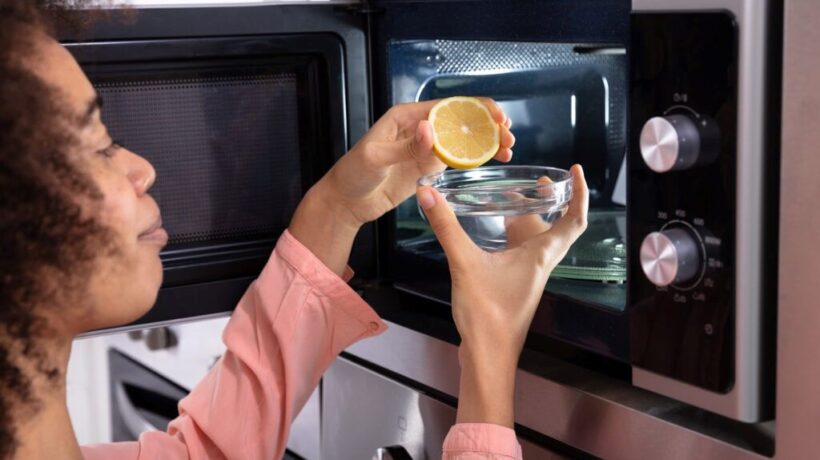 How to Clean Petrified Food Residue From Inside a Microwave Turntable