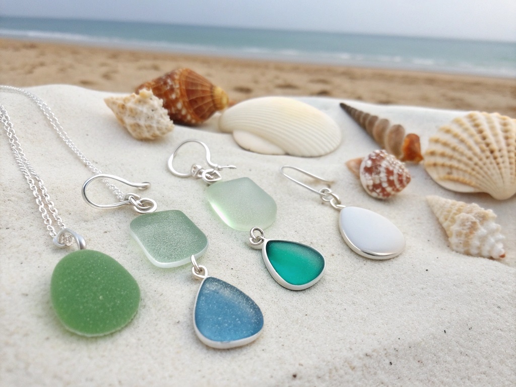 Where’s the best place to find sea glass jewelry