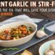 Can you use garlic powder instead of fresh garlic in stir-fry