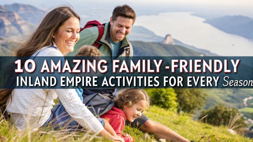 10 Amazing Family-Friendly Inland Empire Activities for Every Season