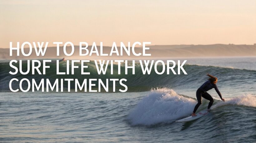 How to Balance Surf Life with Work Commitments (Without Losing Either)