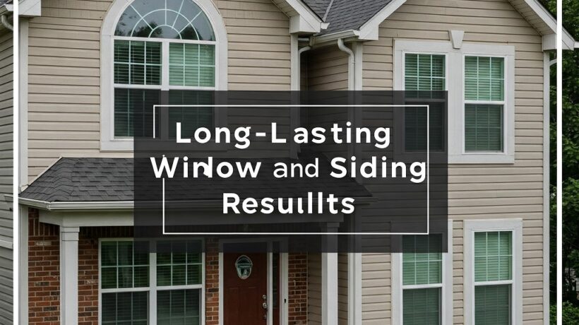 Precision Matters: How Experts Ensure Long-Lasting Window and Siding Results