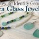How can you tell if sea glass is real or fake