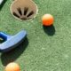 DIY golf trick shot obstacles