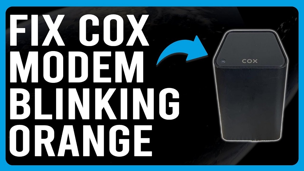 Is the blinking orange light different from blinking blue