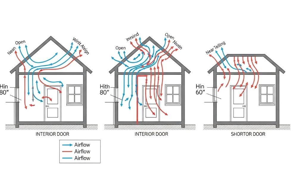 How Door Height Affects Ventilation Flow in Rooms - Hope Town Lodge