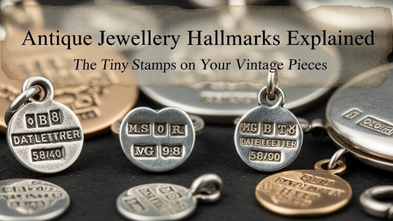 Hallmarks Explained Antique Jewellery Hallmarks Explained How to Read The Tiny - Hope Town ...