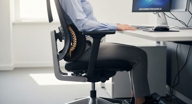 Office Alignment How to Improve Spinal Alignment Using a Supportive Office Chair - Hope ...