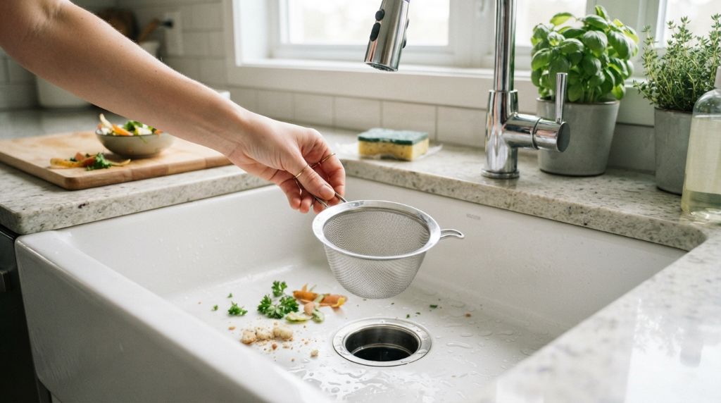 Preventing buildup and blockages in home drains