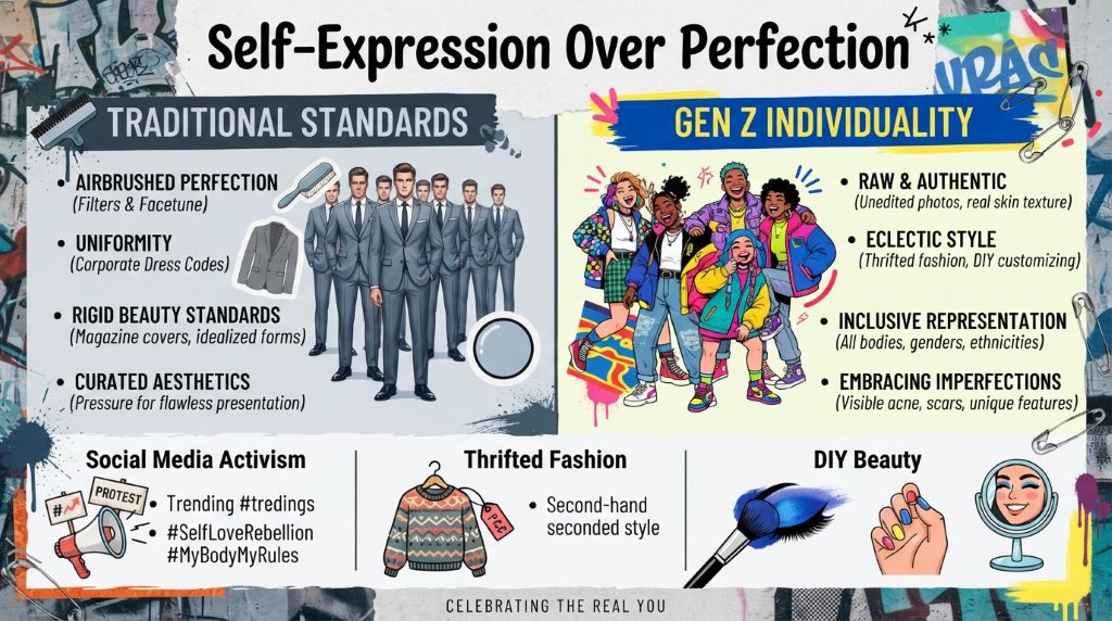 Gen Z embracing individuality and self-expression